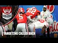 Targeting call overturned on hard hit to Marvin Harrison Jr College Football Playoff