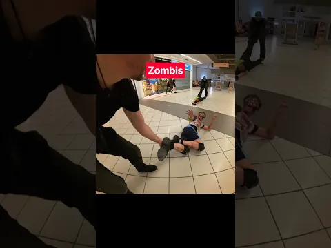 Survival Zombie en un Centro Comercial #zombi #zombie #gente #escapada #serie #ficcion