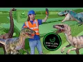 Download Lagu Dinosaur Themed Car Wash | T-REX Carwash | Handyman Hal works at a Dino Carwash