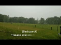 Download Lagu Tornado forming in air - from my back porch in Mississippi
