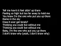 without me halsey ft juice wrld fame on fire rock cover lyric/letra