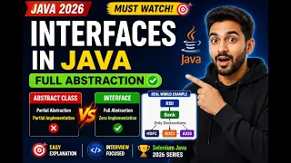 296 Interfaces in Java Selenium Java 2026
