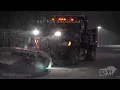 01-01-2026 Dunkirk NY - Overnight Heavy Lake Effect Snow I-90 in Western New York Accident Plows