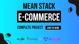 Complete e-Commerce Project using MEAN Stack Angular NodeJS