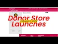 Donor Store Login Directions