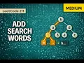 Design Add and Search Words Data Structure - Leetcode 211