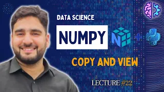 NumPy copy and view Explained - Python Data Science Guide For Beginners Lecture