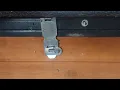 Tractor Supply Retriever dog house latch demonstration