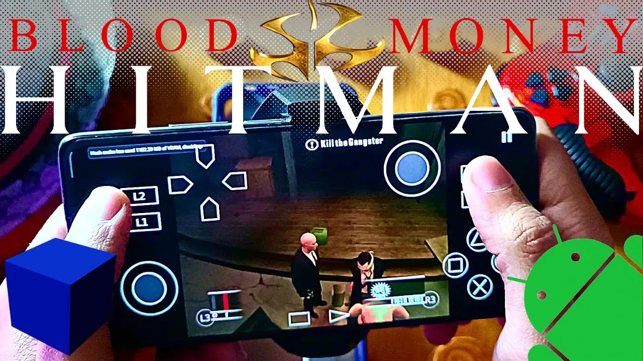 Hitman Blood Money AetherSX2 - PS2 Emulator Android Gameplay - 2023