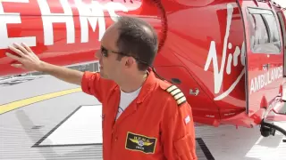 Download London's Air Ambulance helicopter walk through MP3