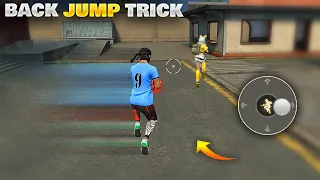 Free Fire New Back Jump Trick 🔥 فري فاير تعلم حركة القفز الجديدة