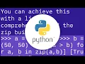 Comparing all elements of two tuples with all functionality