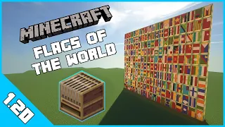 All Country Flags in Minecraft Using Loom in 1 14 - 1 21