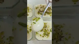 مهلبية الحليب على الطريقة التركية 