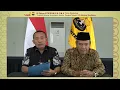 Lagu Ketum Senkom Mengumumkan Susunan Pengurus Harian 2022 - 2027