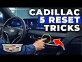 How to RESET Your Cadillac Fix It For Free 5 Real Mechanic Methods