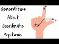 Generalities About Coordinate Systems Simulations Machine Dynamics Mechatronic Design