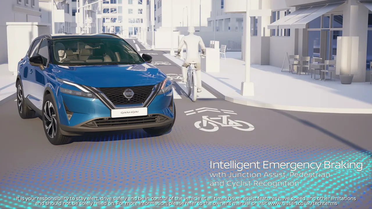 Qashqai Animated 3D commercial video