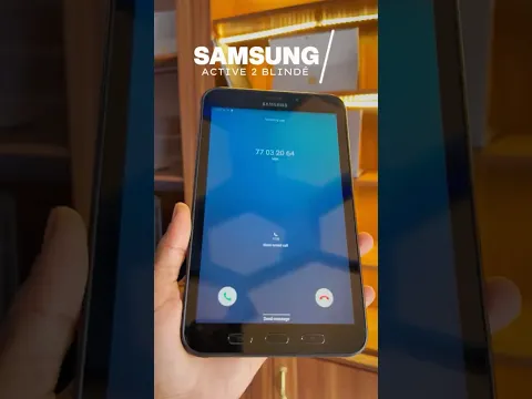 Samsung Galaxy Tab Active2 – Robuste, avec puce & appels #afriquedelouest #smartphone