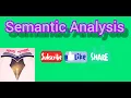 Semantic Analysis Semantic Error C48