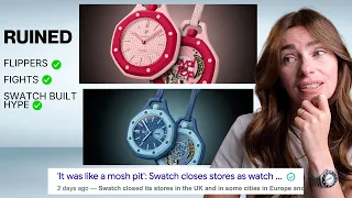 How to RUIN A LAUNCH Swatch X AP Royal they messed it up AGAIN