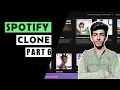 Spotify Clone With React Js And Node Js Tutorial 6