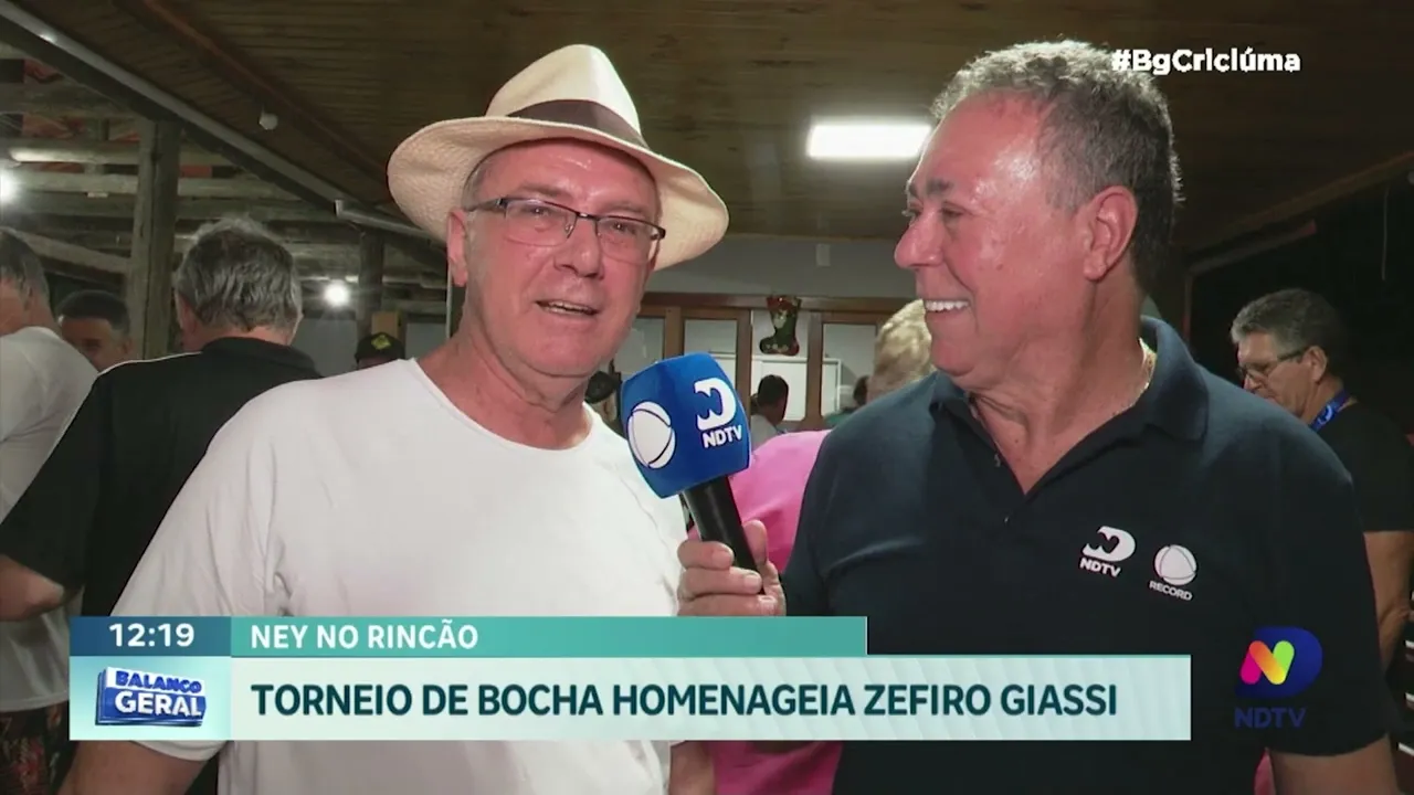 Ney Lopes: um campeonato de bocha com metade do PIB da região