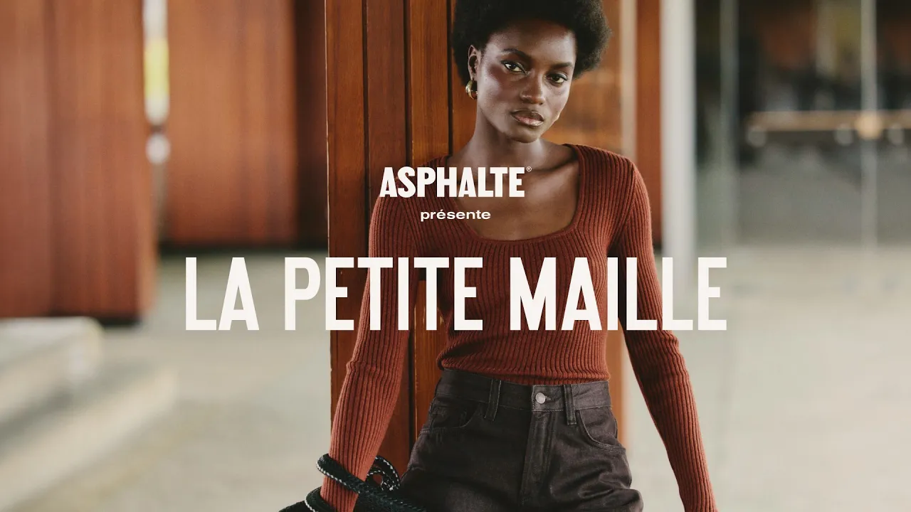 ASPHALTE — ASPHALTE — Ribbed Knit Top (YouTube video ad)