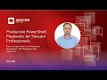 Productive Powershell in SitecoreAI Playbooks by Surendra Kumar Sharma SUGCON India 2026