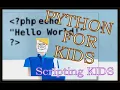 Simple Print Statement using Python By Kids for Kids Scripting for Kids