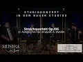 Streichquartett Op.108 „Adagio ma no troppo“ - Antonín Dvořák | Studiokonzert mit Musica in Fiore