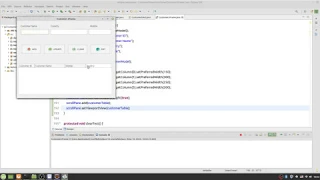 Java Swing with MySQL Step by Step 12 - Add JTable to Application