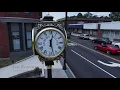 Millbury MA Redevelopment Authority Clock Project 4k drone footage