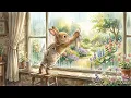 The Little Bunny's Starry Greenhouse Reading Room ✨ Relaxing Celtic Music For Peace & Calm