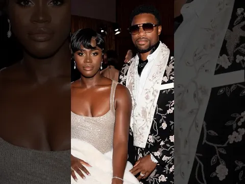 Noah Lyles & Junelle Lyles Couple Goals! Their First Red Carpet as Mr  & Mrs