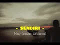 Download Lagu May Cover by. Leviana | SENDIRI  Lagu