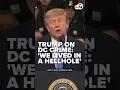 Trump says young gorgeous beautiful girls thank him for making DC safer