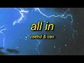 Download Lagu ZaeHD \u0026 CEO - All In (Lyrics)