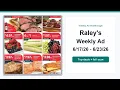Raley s Weekly Ad 26 - 26 Top 10 Deals