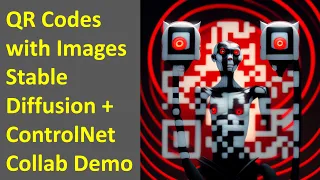 Create Viral QR Codes with Images Stable Diffusion ControlNet Google Collab Demo Python