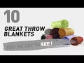 Fleece Throw Blankets New Popular 2017