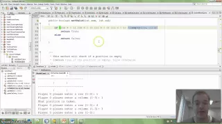 Basic TicTacToe in Java