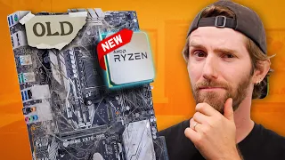 I put the NEWEST CPU in the OLDEST Motherboard