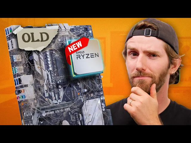 I put the NEWEST CPU in the OLDEST Motherboard