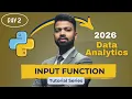 Python INPUT Function Typecasting in Hindi Data Analytics Course - Day 2