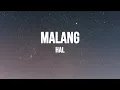 Lagu Hal - Malang (Lirik)