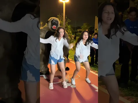 Gorila dance🥰❤️ #kashishpatel #nandini091013 #duetdance #trendingshorts #viralshorts #shortvideo