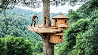 Build A Tree Shelter To Survival Solo Survival 