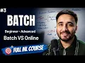 Batch Machine Learning Offline Vs Online Learning Types of ML