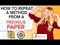 How to Replicate Someone s Methodology in Your Paper